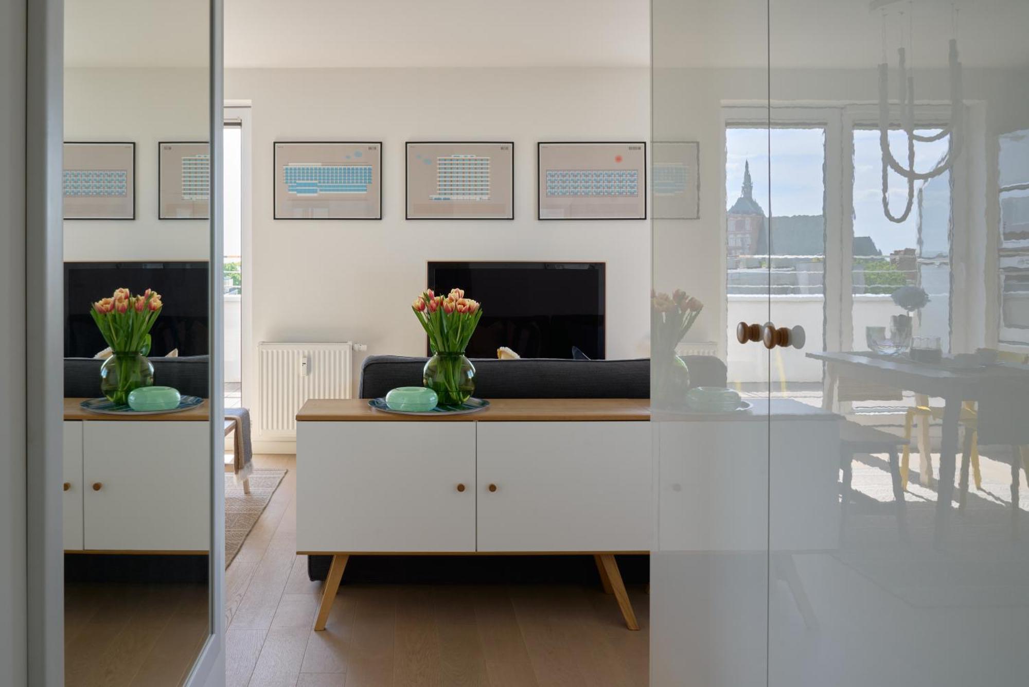 Apartament Z Tarasem Panorama Kołobrzeg Kültér fotó